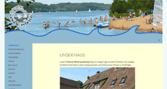Desktop Screenshot of gaestehaus-am-brombachsee.de